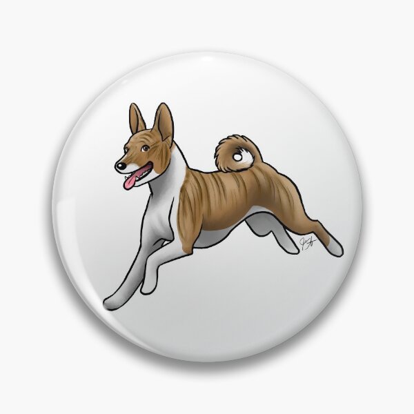 Item preview, Dog - Basenji - Brindle designed and sold by Jennifer Stolzer.