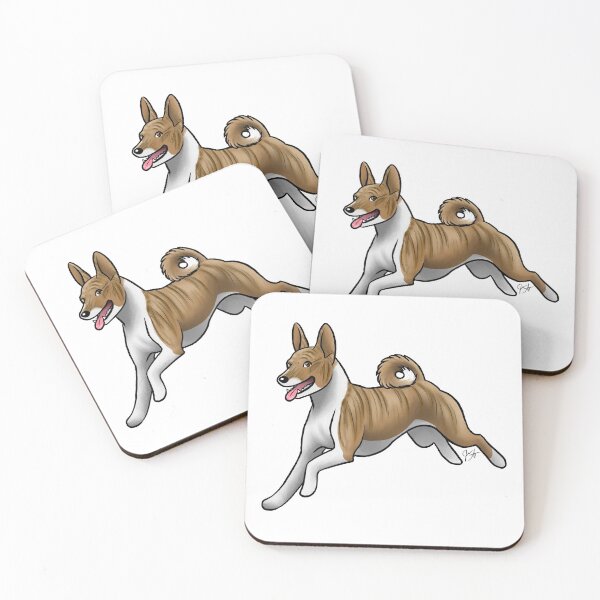 Item preview, Dog - Basenji - Brindle designed and sold by Jennifer Stolzer.