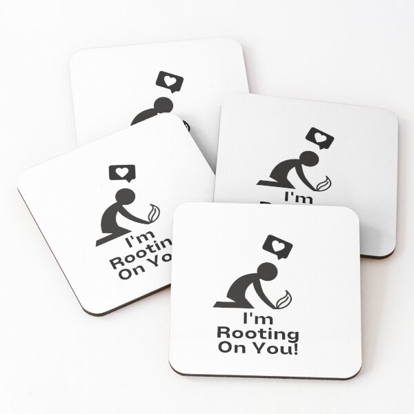 Item preview, I'm Rooting On You - Romantic Quotes designed and sold by josagallery.