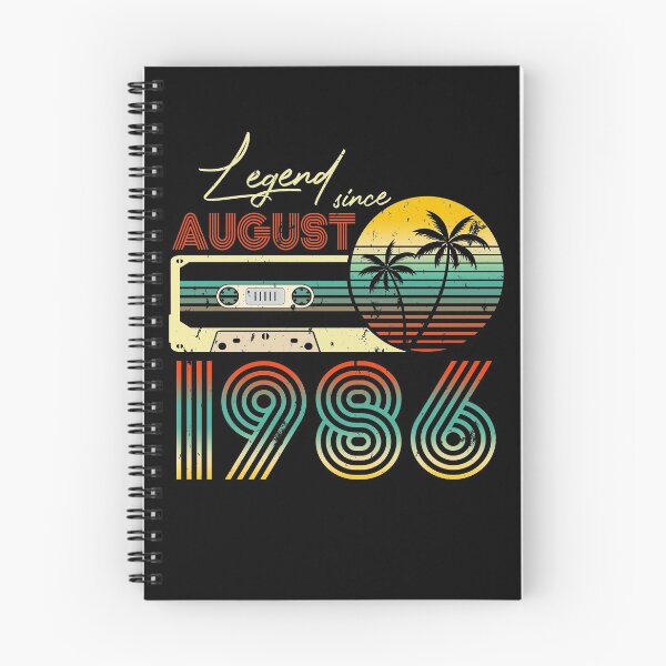 Item preview, Legend Since August 1986 Vintage Men Women Gift designed and sold by brandyzalesart.