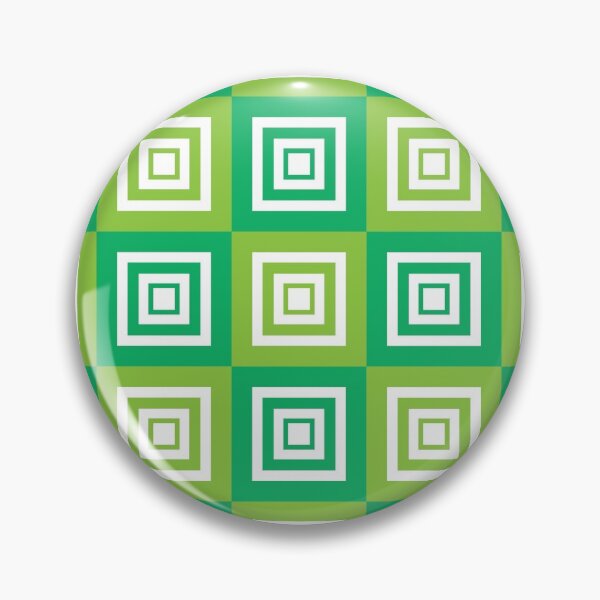 Item preview, Geometric Pattern Checkerboard Style (Light Green) designed and sold by pefdesign.