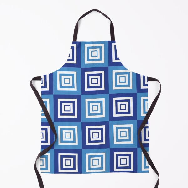 Item preview, Geometric Pattern Checkerboard Style (Blue) designed and sold by pefdesign.