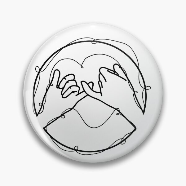 Item preview, Hand Line Romantic Hand Gestures designed and sold by thenewall.