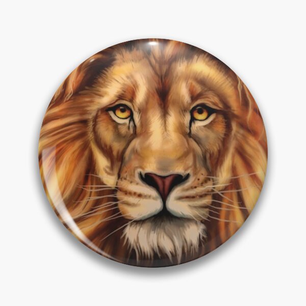 Item preview, Lion face print designed and sold by markstones.