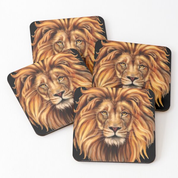 Item preview, Lion face print designed and sold by markstones.