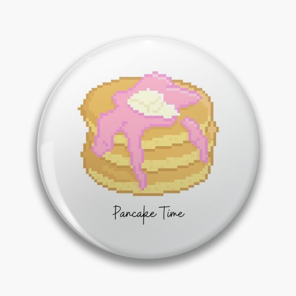Item preview, Cute Pixel Strawberry Pancakes designed and sold by sanashibata.