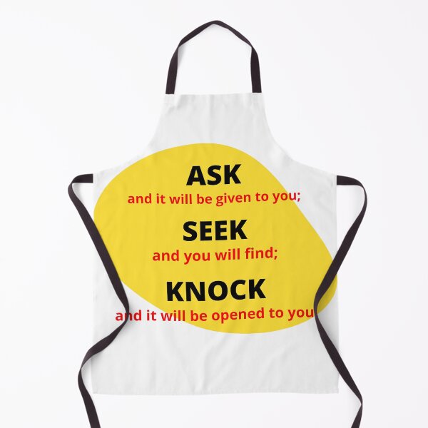 Item preview, MATTHEW 7:7 designed and sold by WORDtoARTwork.