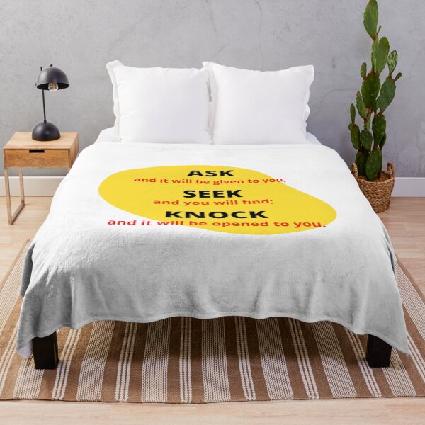 Item preview, MATTHEW 7:7 designed and sold by WORDtoARTwork.