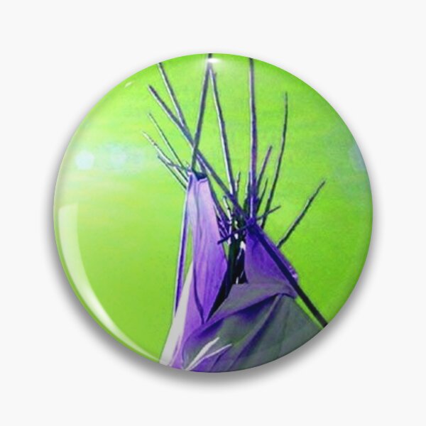 Item preview, Green Sky Neon Tipi designed and sold by KR Art Studio.