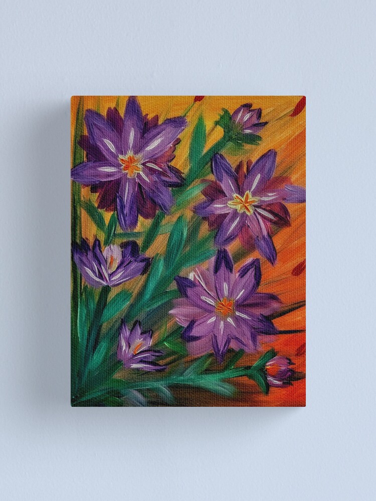 Alternate view of Some lillys growing wild Canvas Print