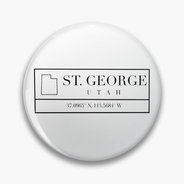 Item preview, St George Utah Coordinates designed and sold by Emily Designs.