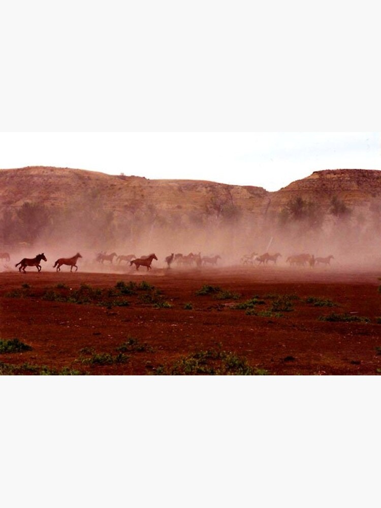 "Horses Running in North Dakota" Sticker for Sale by KristinRyan5