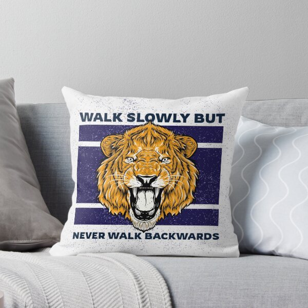 Item preview, walk slowly but never walk backwards ( the lion ) designed and sold by loooly16.