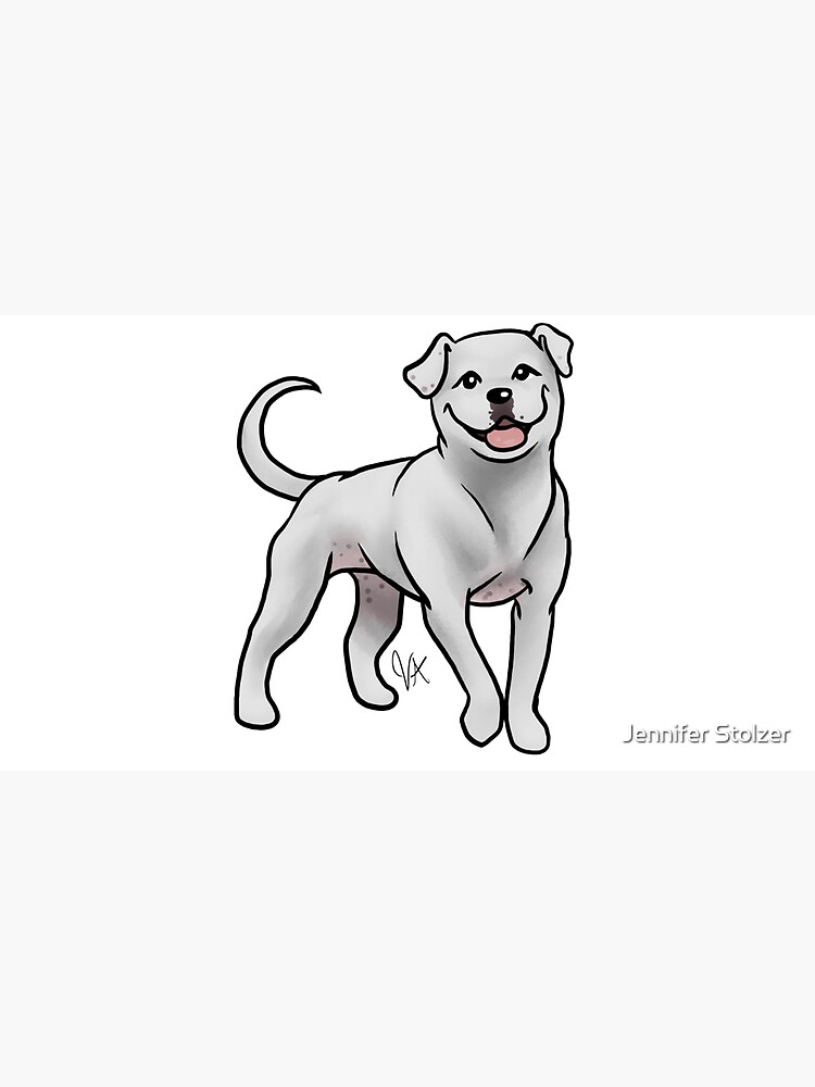 American Bulldog - White by jameson9101322