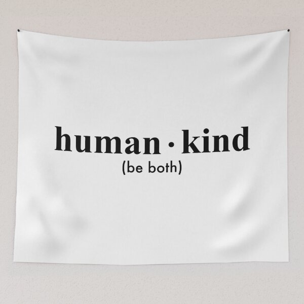 Item preview, Human Kind - Be Both designed and sold by maniacfitness.