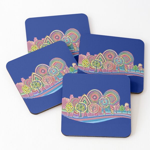 Item preview, Colorful Trees, Annual Rings, One Touch of Nature designed and sold by iASunshine.