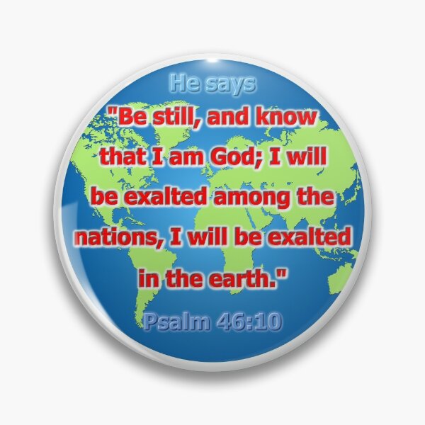 Item preview, Be still and know that I am God designed and sold by OleKurmudgeon.