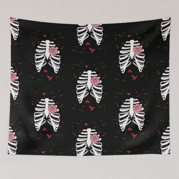 Item preview, Rosen-Herz Skelett designed and sold by NiDe.
