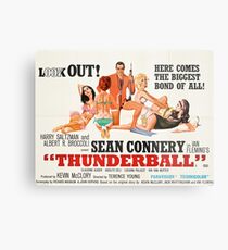 James Bond - Thunderball Movie Poster Metal Print