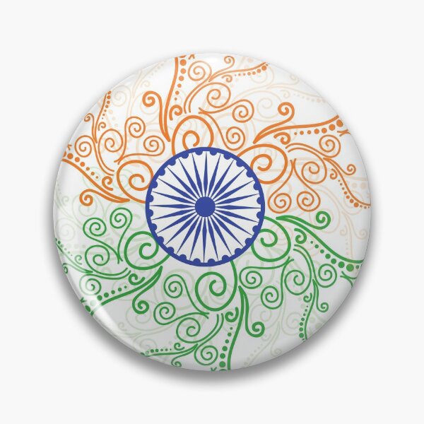 Item preview, INDIA Flag - Asia Country designed and sold by myteebaq.