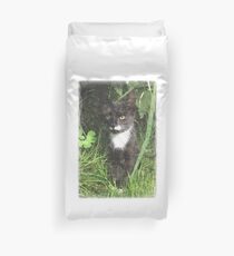 Kitten in the Woods Duvet Cover