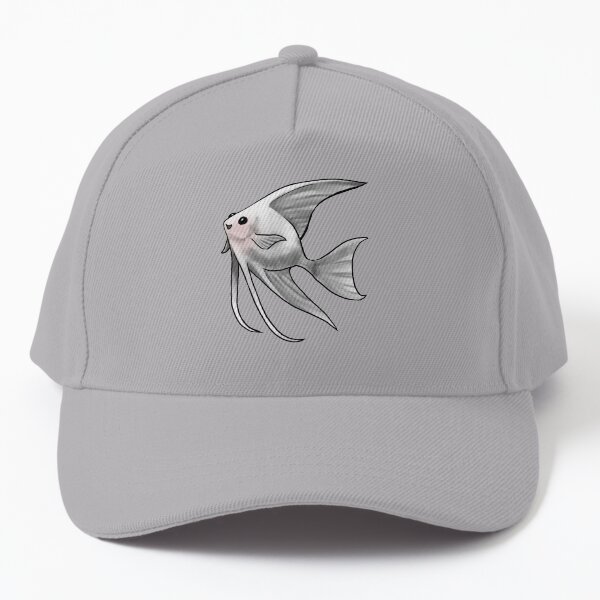 Platinum Blushing Angelfish Baseball Cap