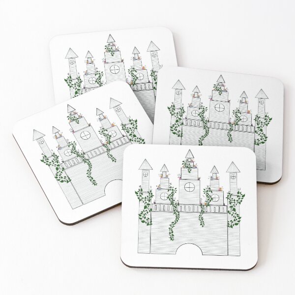 Item preview, Castle designed and sold by AnnieGetYourPen.