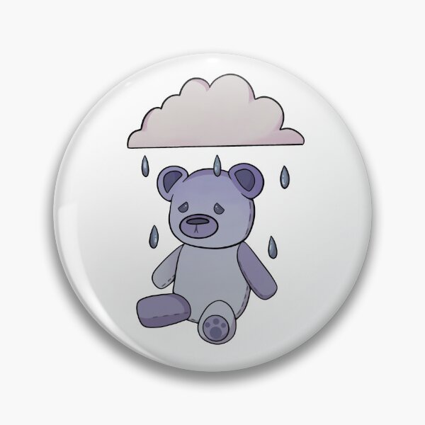 Item preview, Sad Bear designed and sold by PinkcloudsArt.