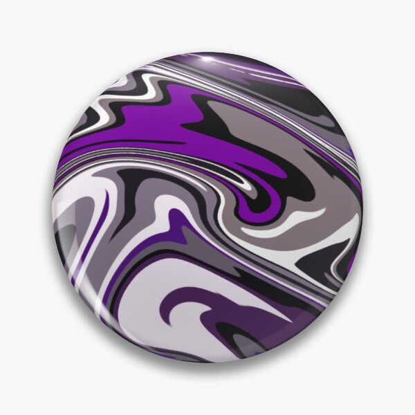 Item preview, subtle asexual pride marble swirl designed and sold by paintedpaw-cat.