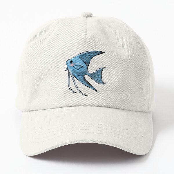 Blue Blushing Angelfish Dad Hat
