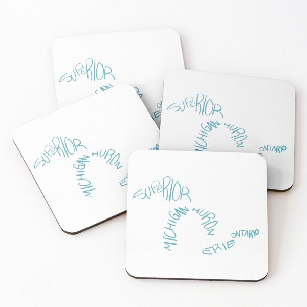 Item preview, The Great Lakes Named designed and sold by Corrie Mick.