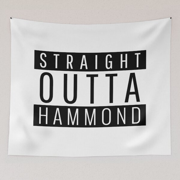 Item preview, Straight Outta Hammond Indiana  designed and sold by Teelogic.
