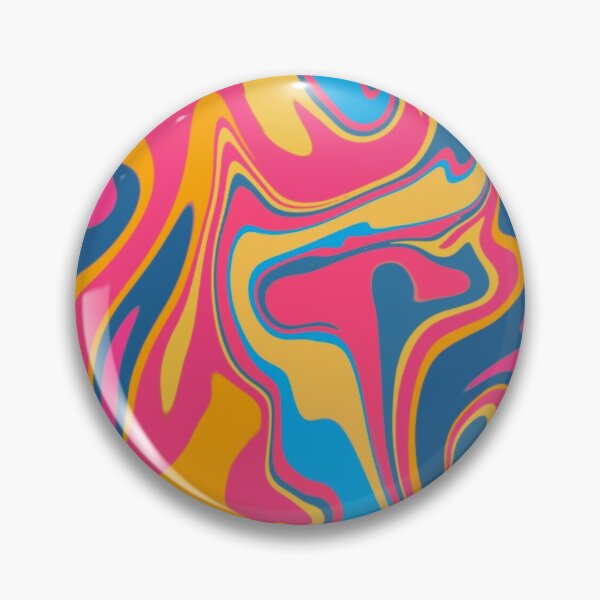 Item preview, subtle pansexual pride marble swirl designed and sold by paintedpaw-cat.