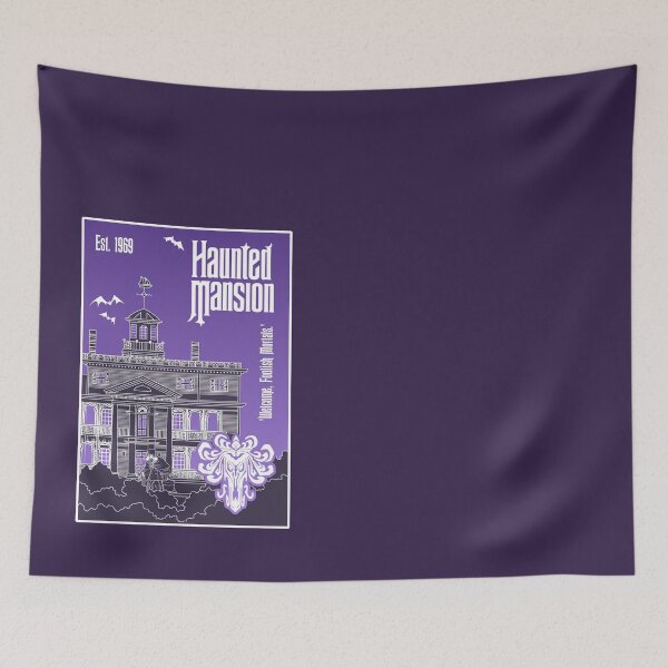 Item preview, Haunted mansion (Purple) designed and sold by Cammi Friederichs.
