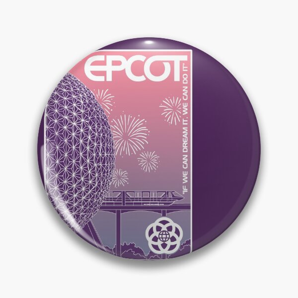 Item preview, Epcot Center (Twilight Hours) designed and sold by Cammi Friederichs.