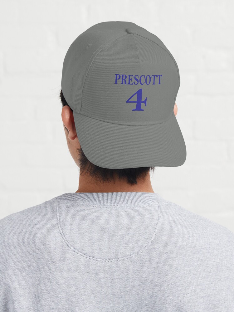 Dallas Cowboys' Dak Prescott (4) wears a cap styled with the