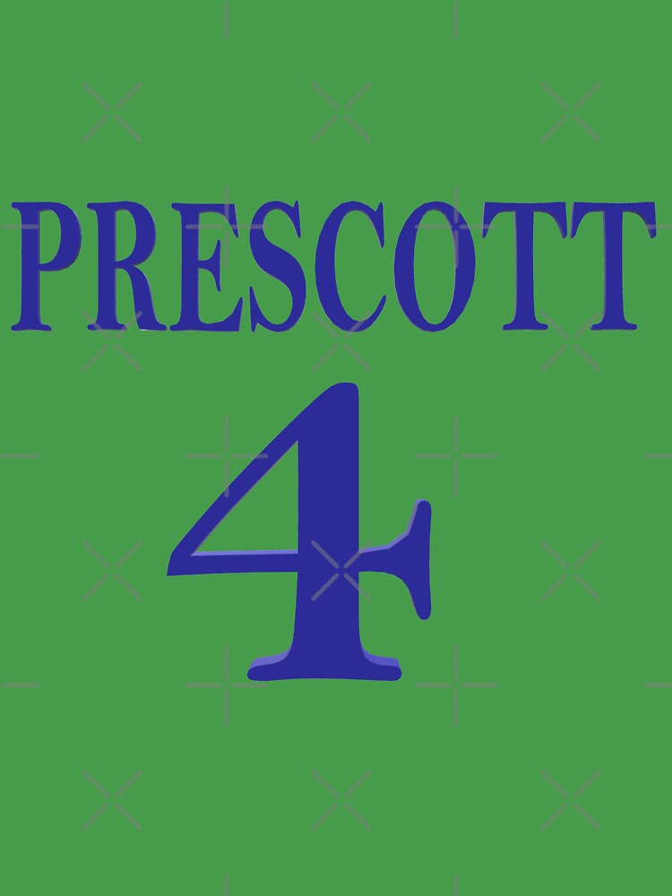 Dallas Cowboys Youth Dak Prescott #4 Pixels Grey T-Shirt 4