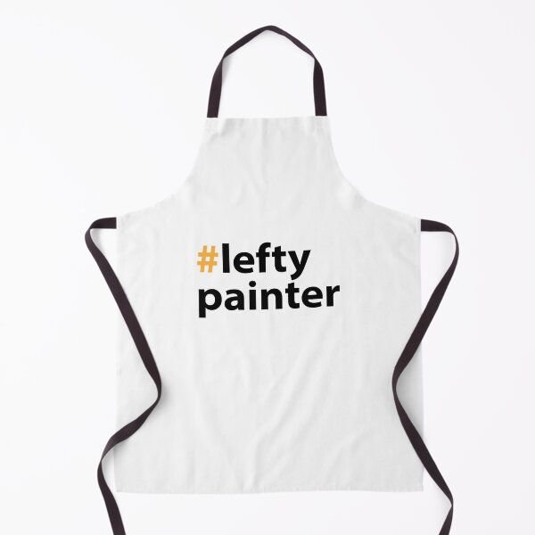 Item preview, Left handed day with Lefty Painter Black Text Base designed and sold by Babadollcraft.