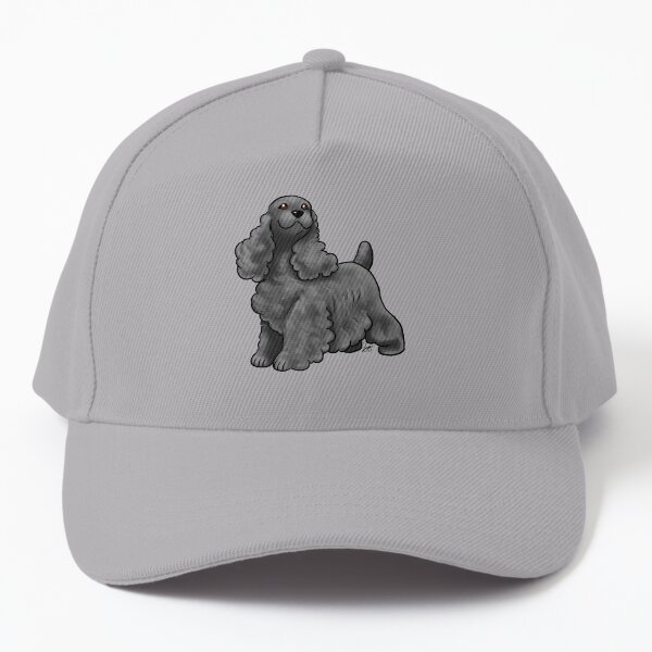 Cocker Spaniel - Black Baseball Cap
