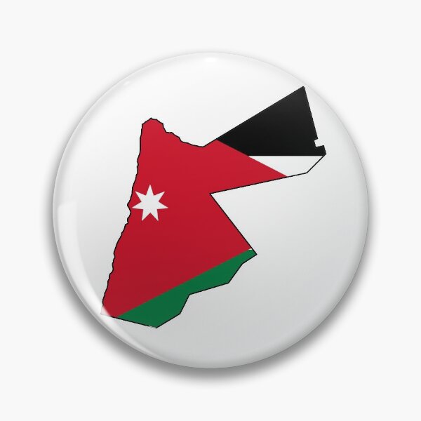 Item preview, Jordan Map With Jordanian Flag designed and sold by Havocgirl.