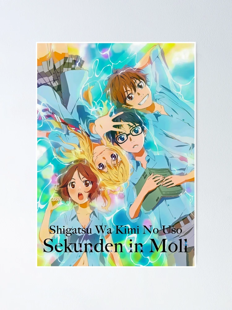 Shigatsu wa kimi no uso (Your lie in april) ALTERNATIVE POSTER Poster for  Sale by 10969designs