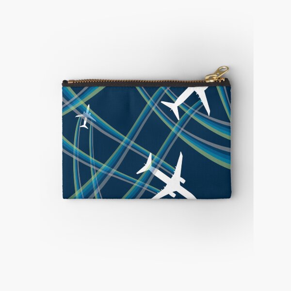 Item preview, Navy Aurora plane design designed and sold by JAWSCreatives.