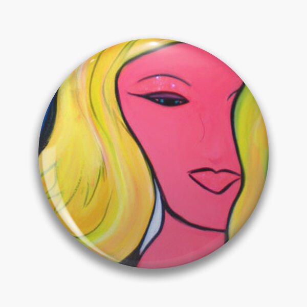 Item preview, Blonde Hair, Pink Skin, Blue Eyes designed and sold by KR Art Studio.