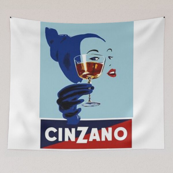 Item preview, Woman Cinzano Wine Poster designed and sold by griexsliez.