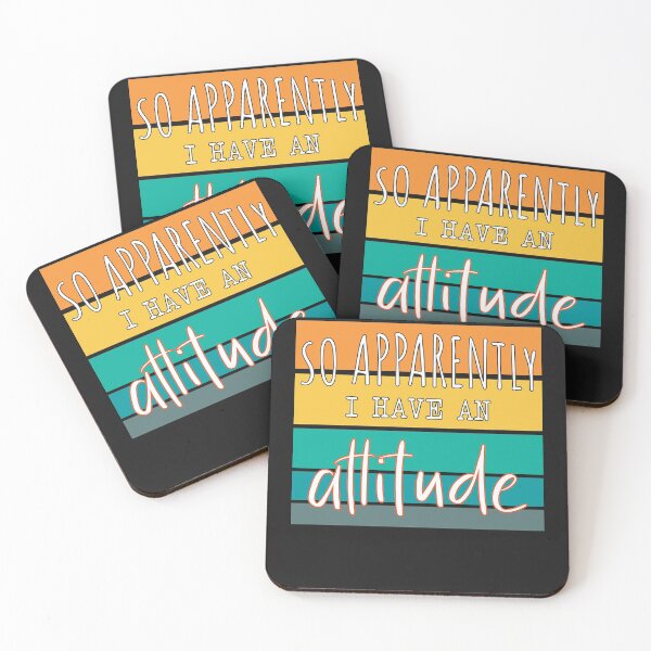 Item preview, So Apparently I Have An Attitude, Funny Attitude Quote For Women. designed and sold by Yassineenns.
