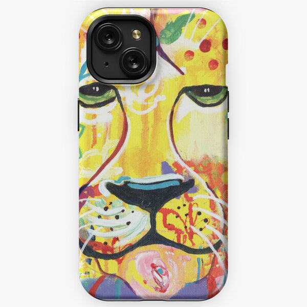 Glowing Lion iPhone Tough Case