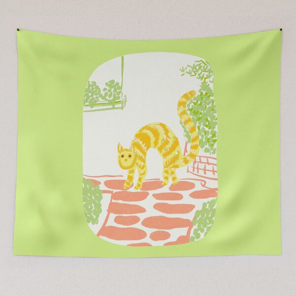 Item preview, Cute Lovely Yellow Cat Picture by Ungomario designed and sold by ungomario.