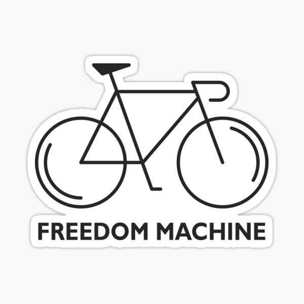 Freedom Machine Stickers for Sale