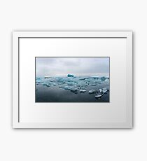 Glacial Recognition Framed Print