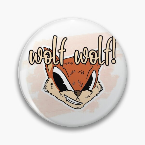 Item preview, Wolf Cartoon Animal Head T-Shirt designed and sold by uta917.